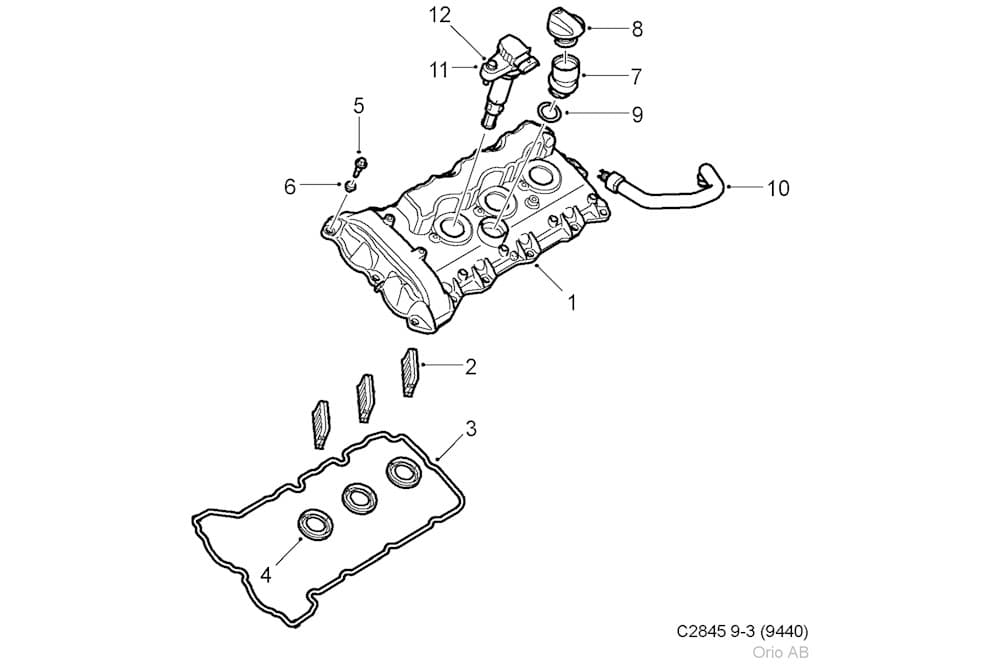 Cylinder head cover-1