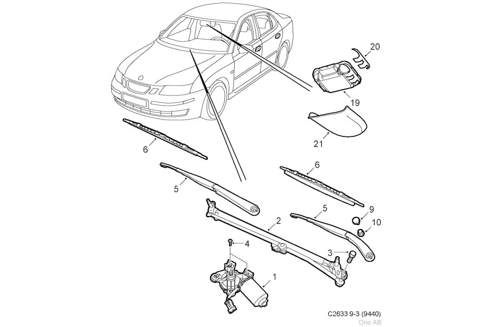 Wiper arm