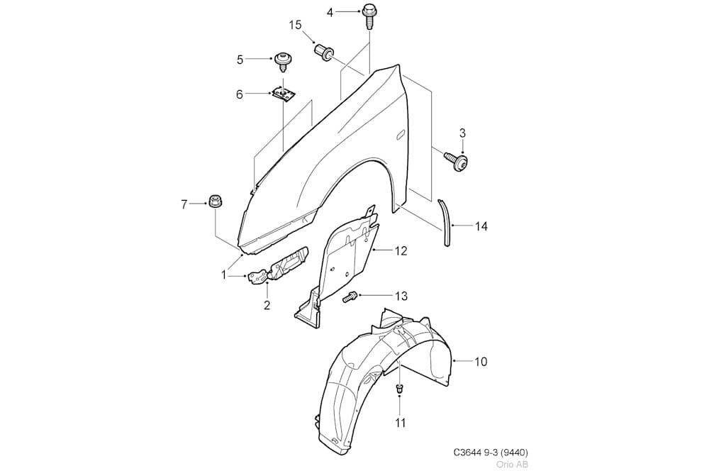 Inner wing panel