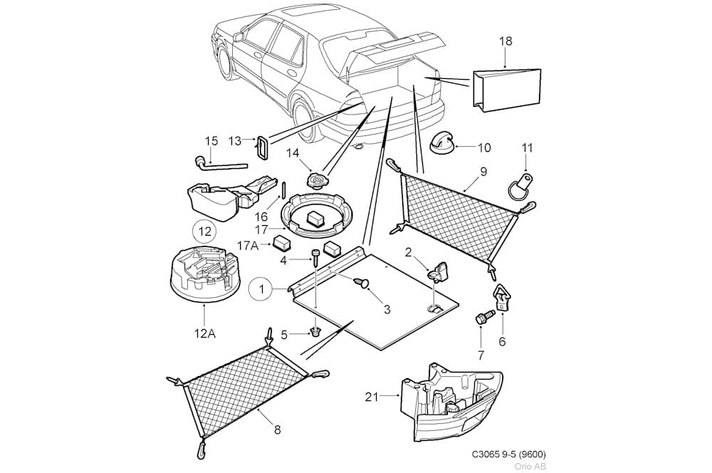 Tray (boot/cargo bay)-1