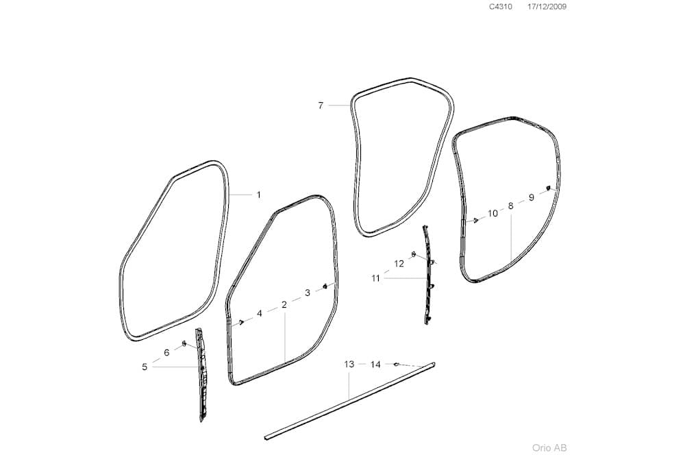 Rubber strip-1