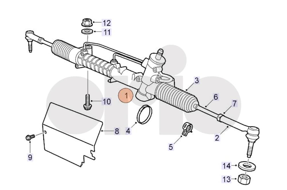 Steering gear-1