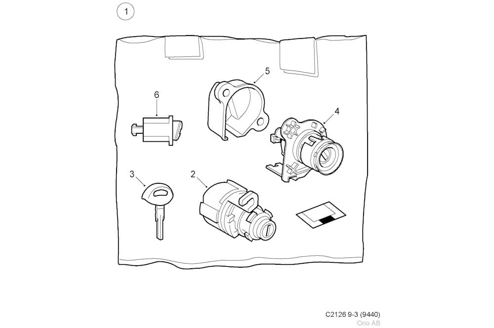 Lock cylinder-1