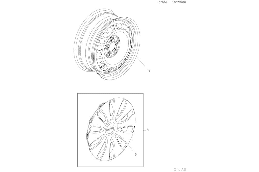 Cover, wheels