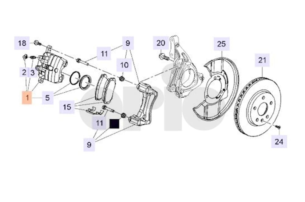 Brake caliper-1