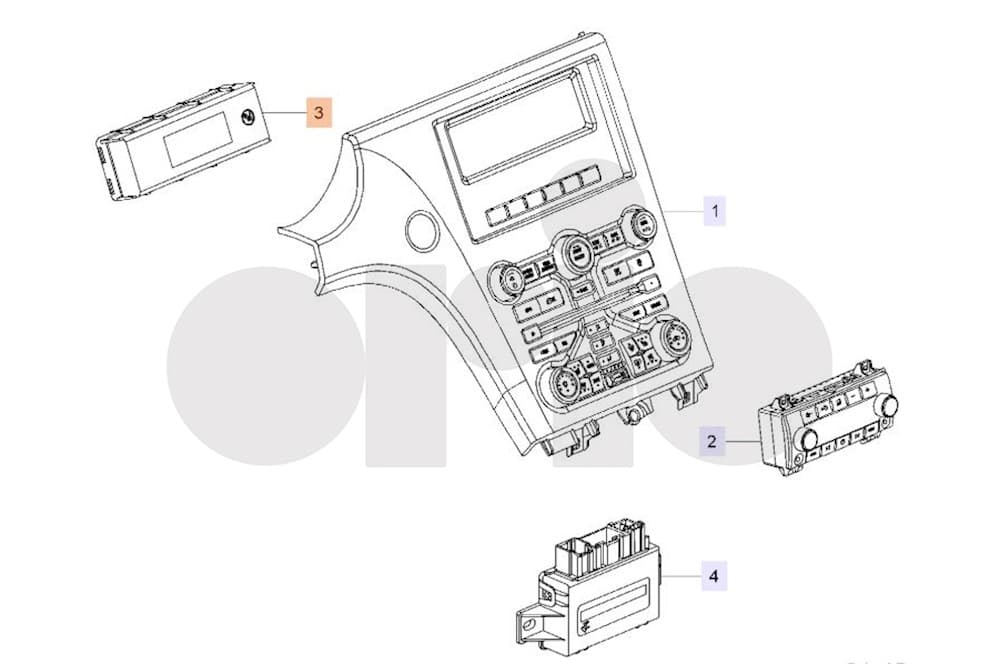 Control unit, HVAC-1