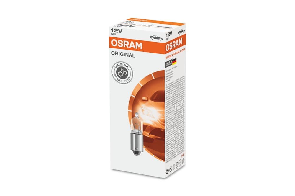 Osram Original 5W 12V Blister 2-3
