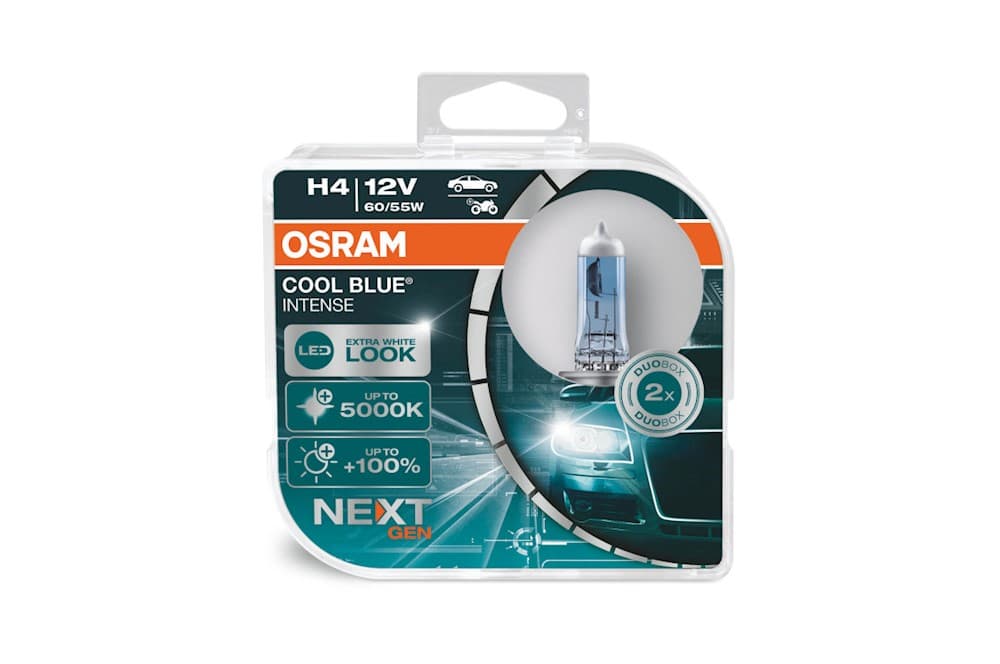 Osram Cool Blue Intense Next Generation H4-3