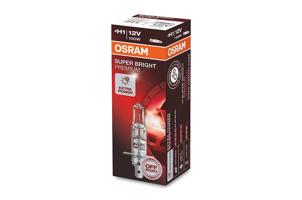 Osram Super Bright Premium H1 100W 12V-3