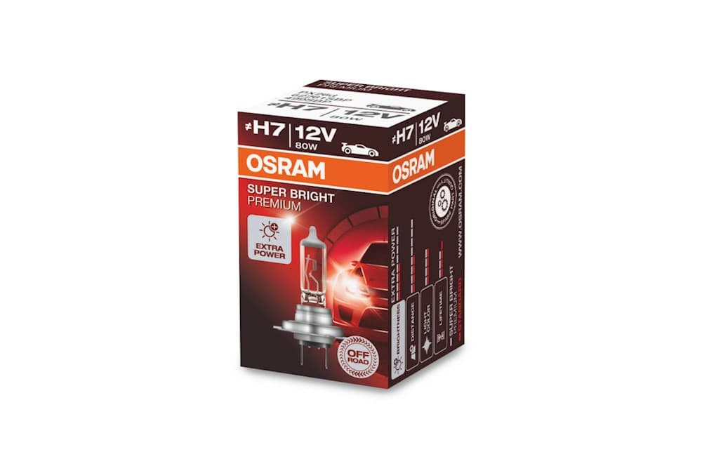 Osram Super Bright Premium H7 80W 12V-3