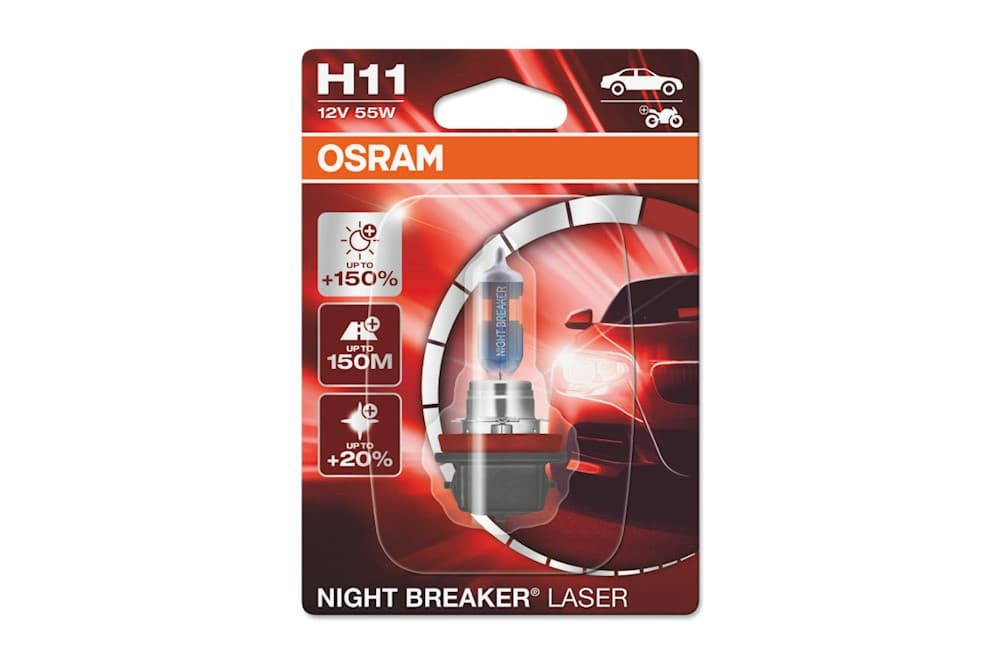 Night Breaker® Laser H11 Single Blister-3