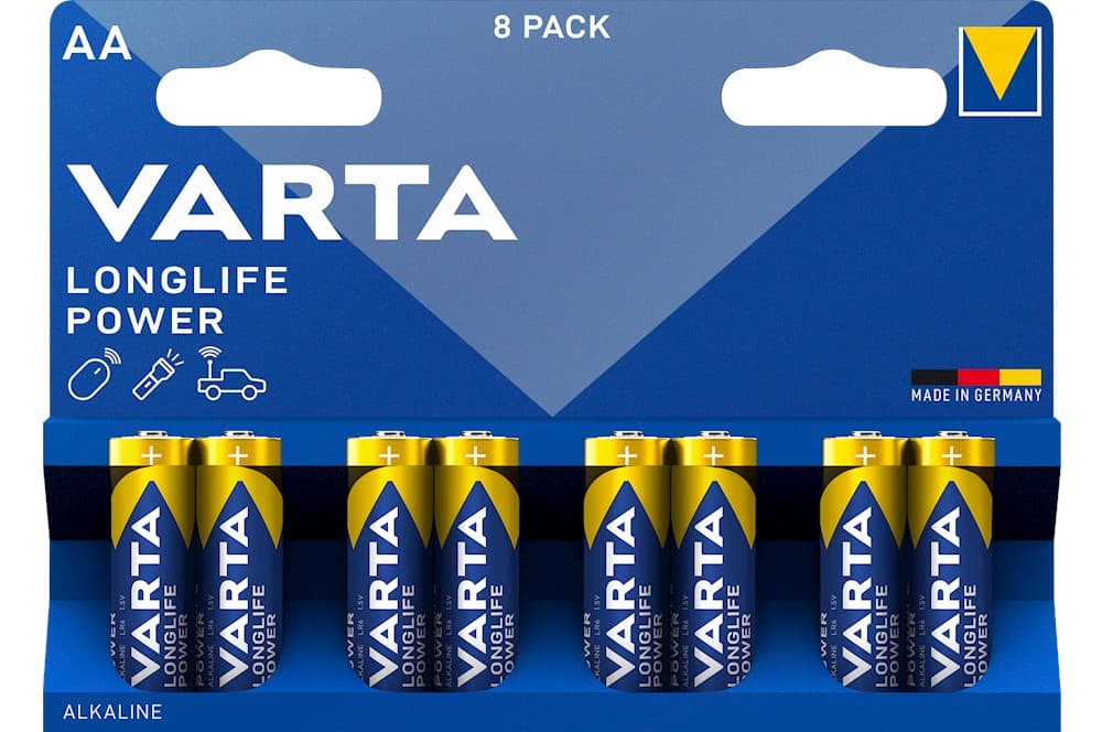 Varta Longlife Power Aa Blister 8-3