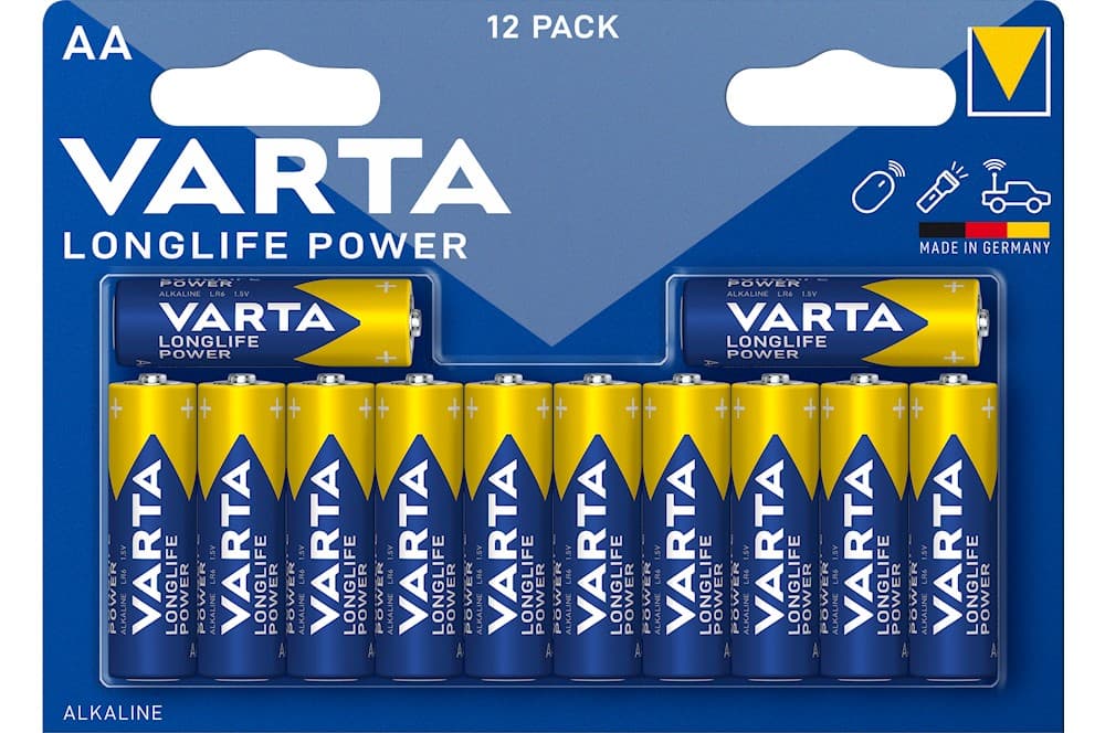 Varta Longlife Power Aa Blister 12-3