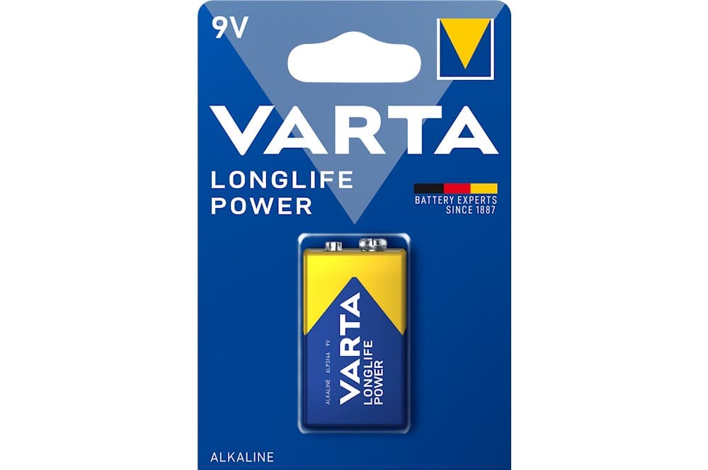 Varta Longlife Power 9V Blister 2 (Scand)-3