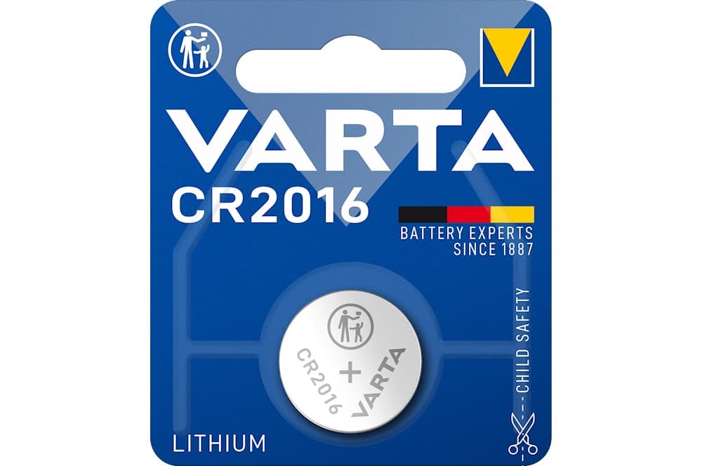 Varta Lithium Coin Cr2016 Blister 1-3