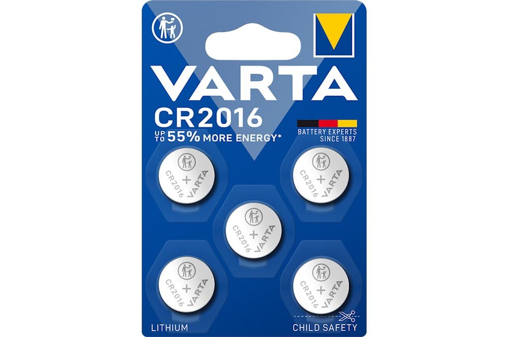 Varta Lithium Coin Cr2016 Blister 5-3