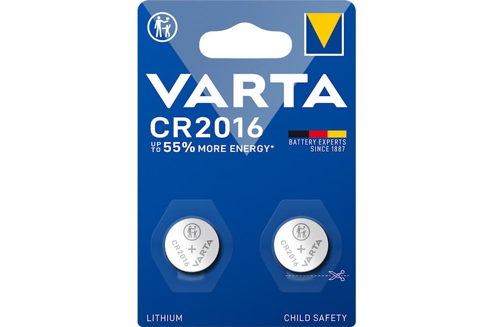 Varta Lithium Coin Cr2025 Blister 2-3
