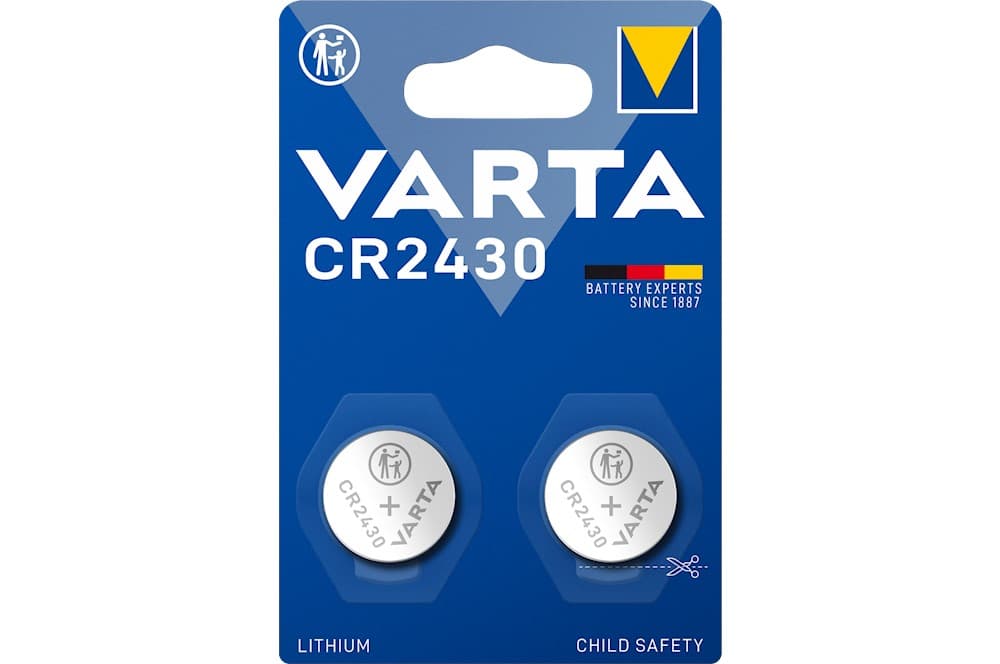 Varta Lithium Coin Cr2430 Blister 2-3