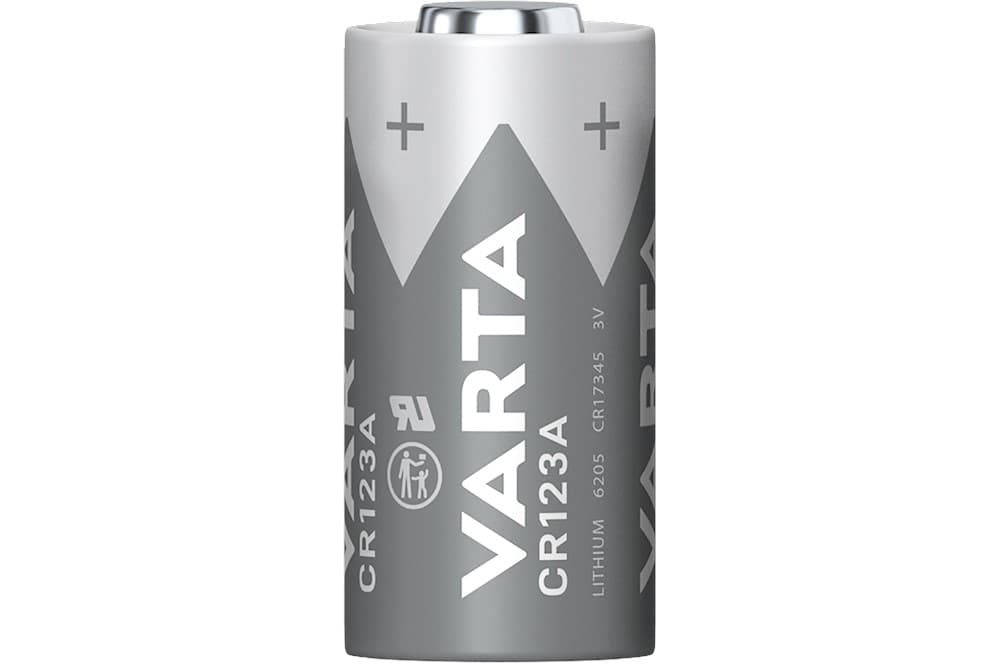Varta Lithium Cylindrical Cr123A Blister 2