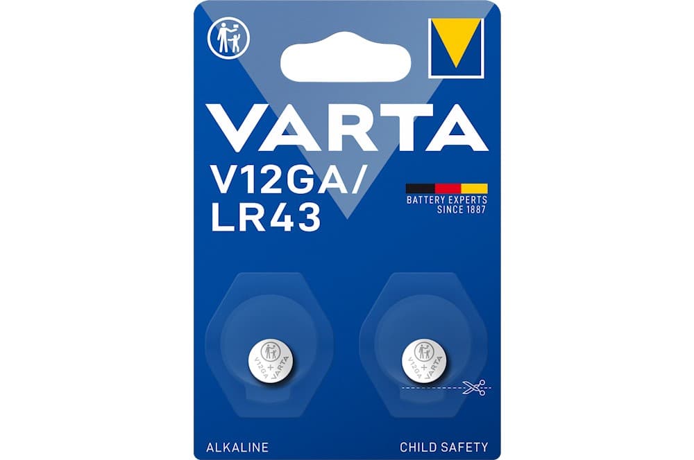 Varta Alkaline Special V12Ga/Lr43 Blister 2-3