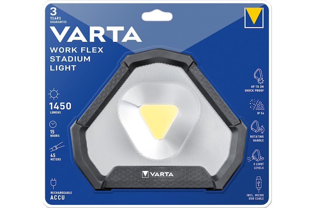 Varta Work Flex® Stadium Light Rech.-3