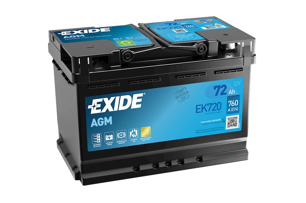 Ek720 Exide Agm