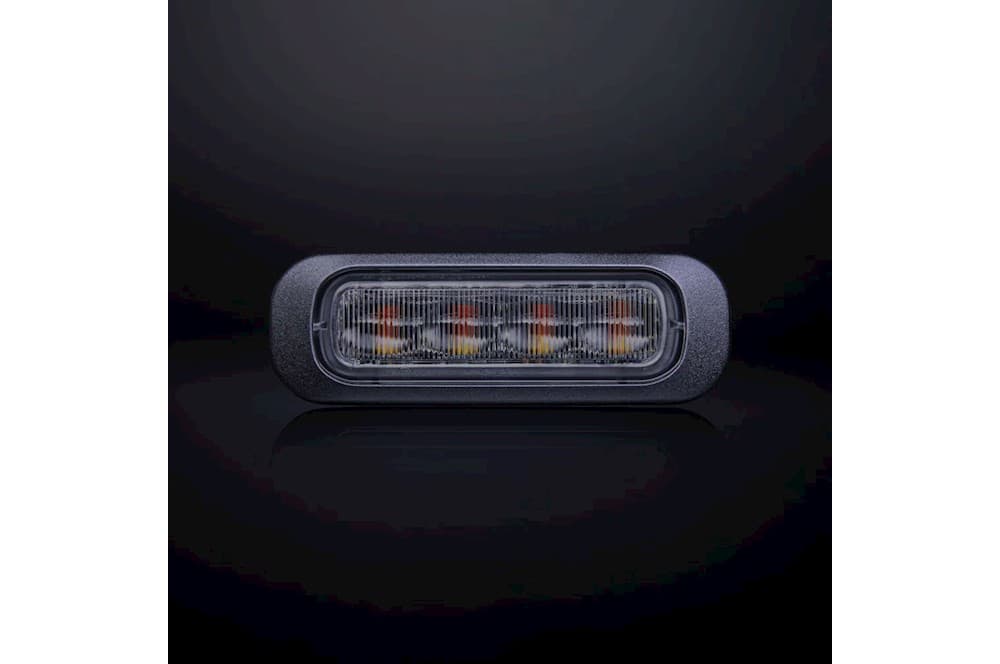 Dark Knight Riktat Blixtljus Orange 4 Led Mörklins-1