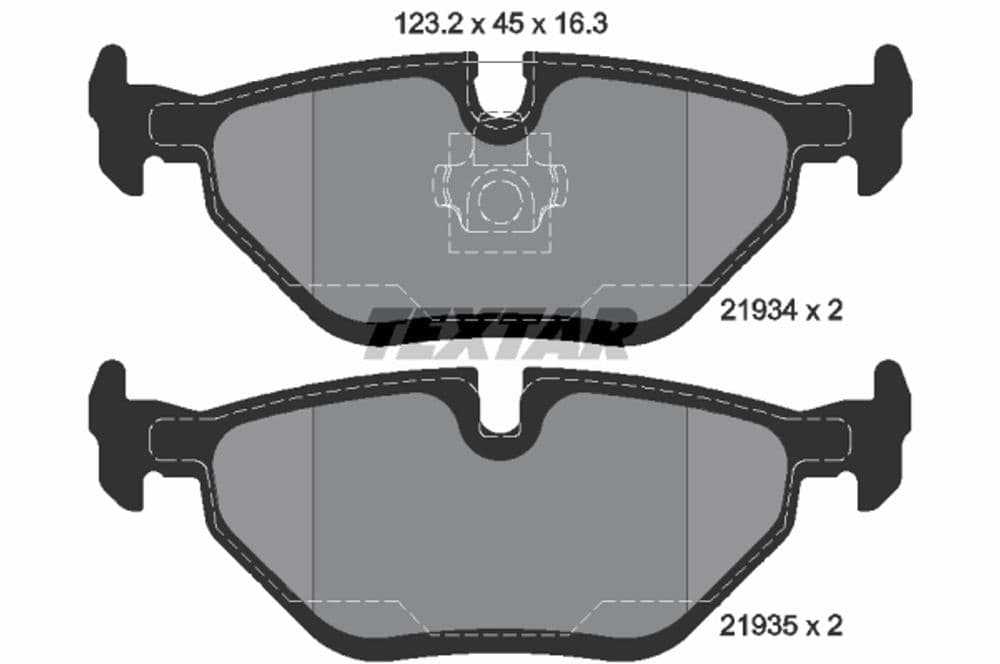 Brake Pad Set, disc brake-1