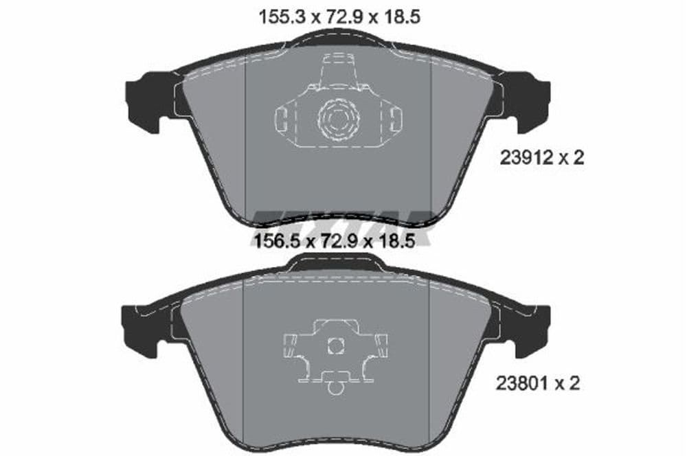 Brake Pad Set, disc brake-1