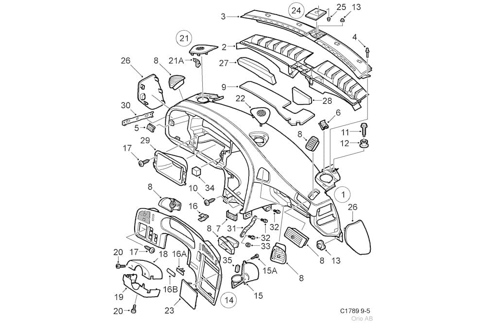 Cover, steering-column
