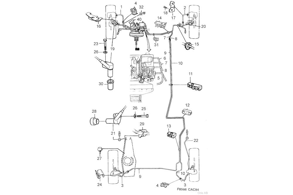 Sensor, wheel speed-1