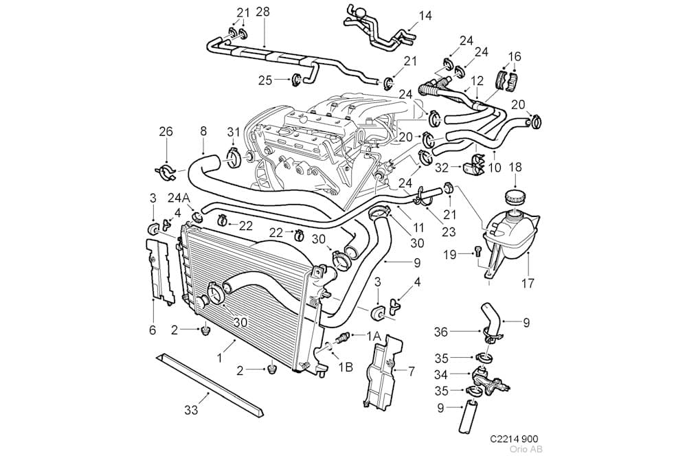 Radiator hose-1