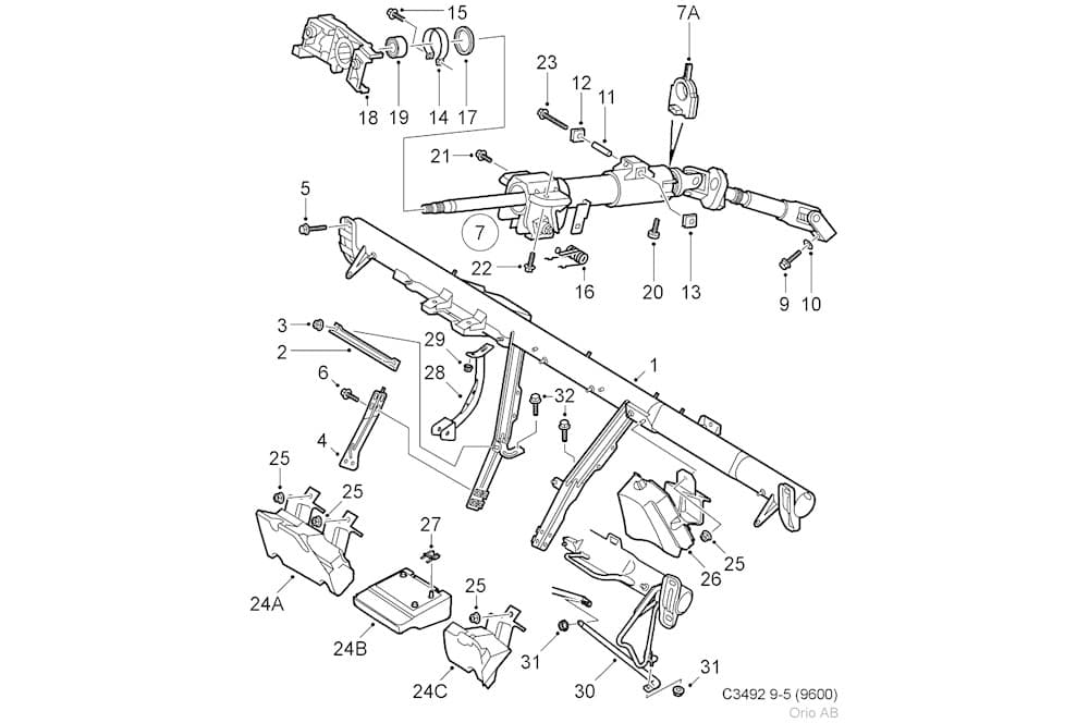 Steering angle sensor