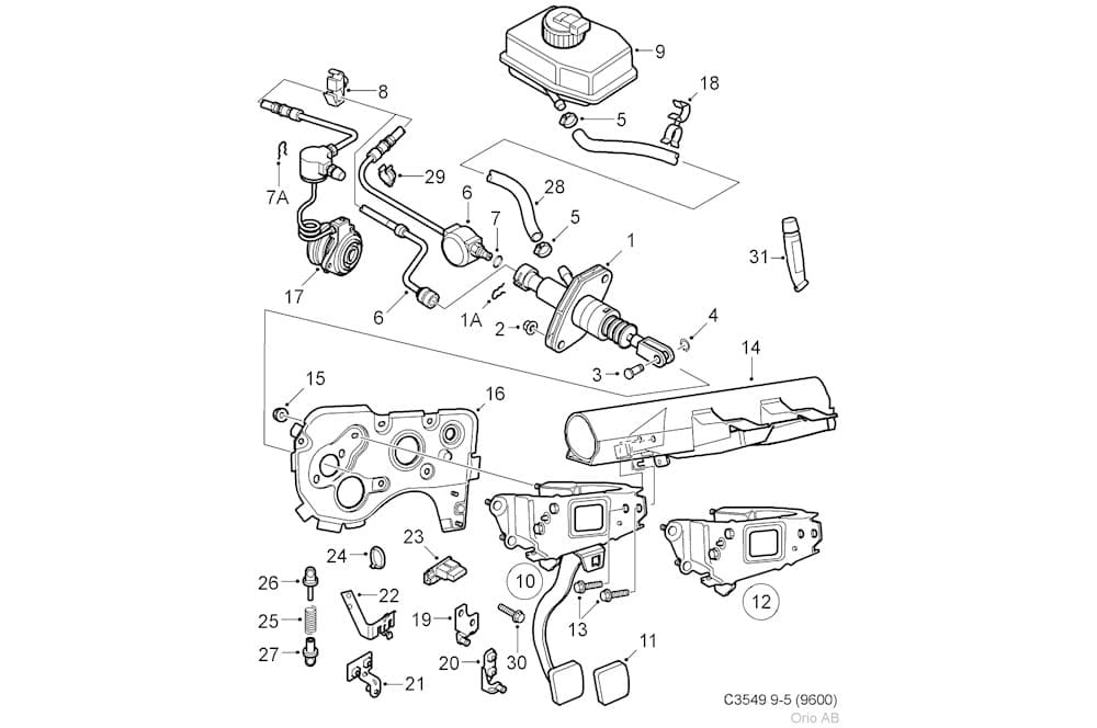 Clutch hose-1