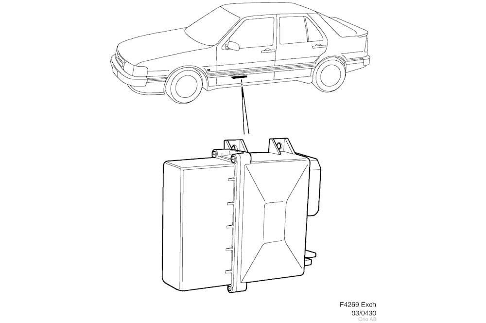 Electronic unit, exchange unit