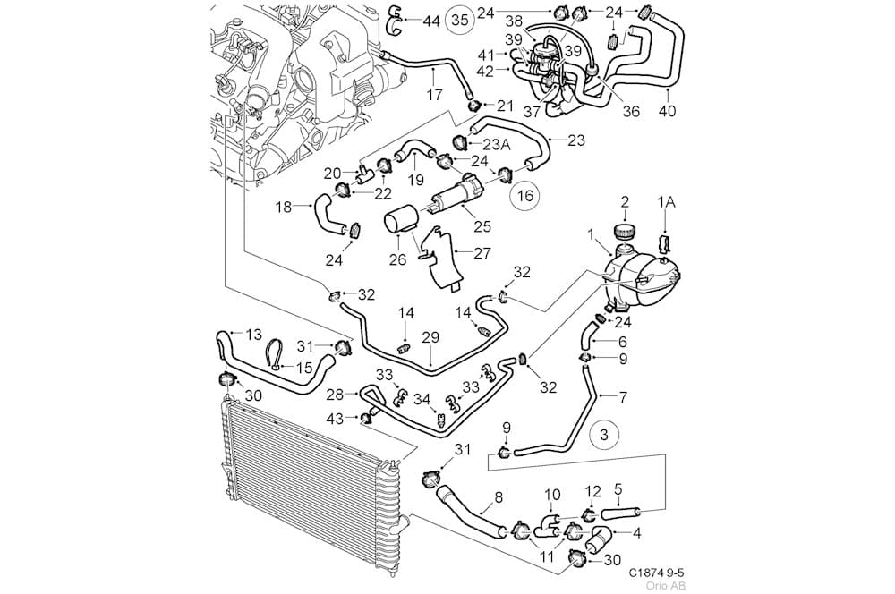 Radiator hose-1