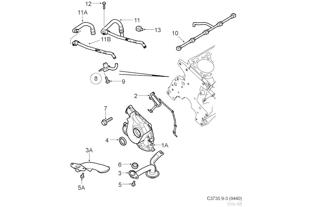 Suction pipe