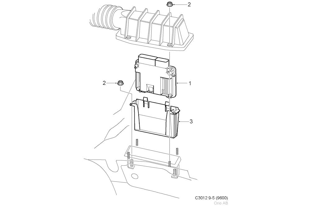 Control unit, ECM