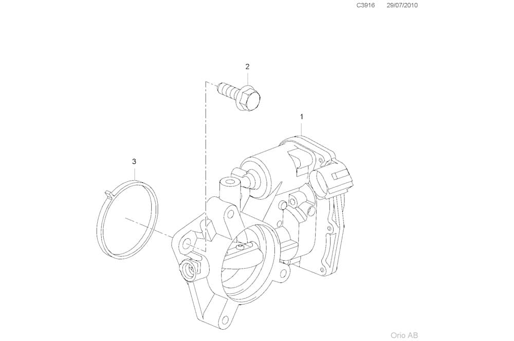 Throttle housing