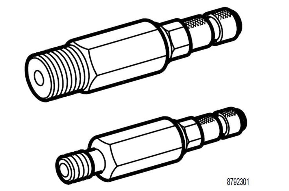 Tool. Adapter, oil pressure-1