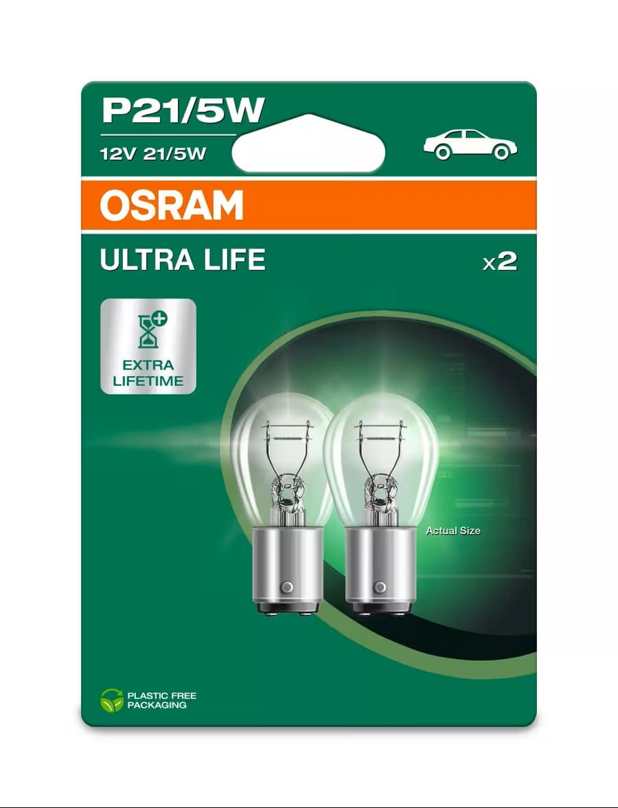 Osram Ultra Life P21/5W Blister 2