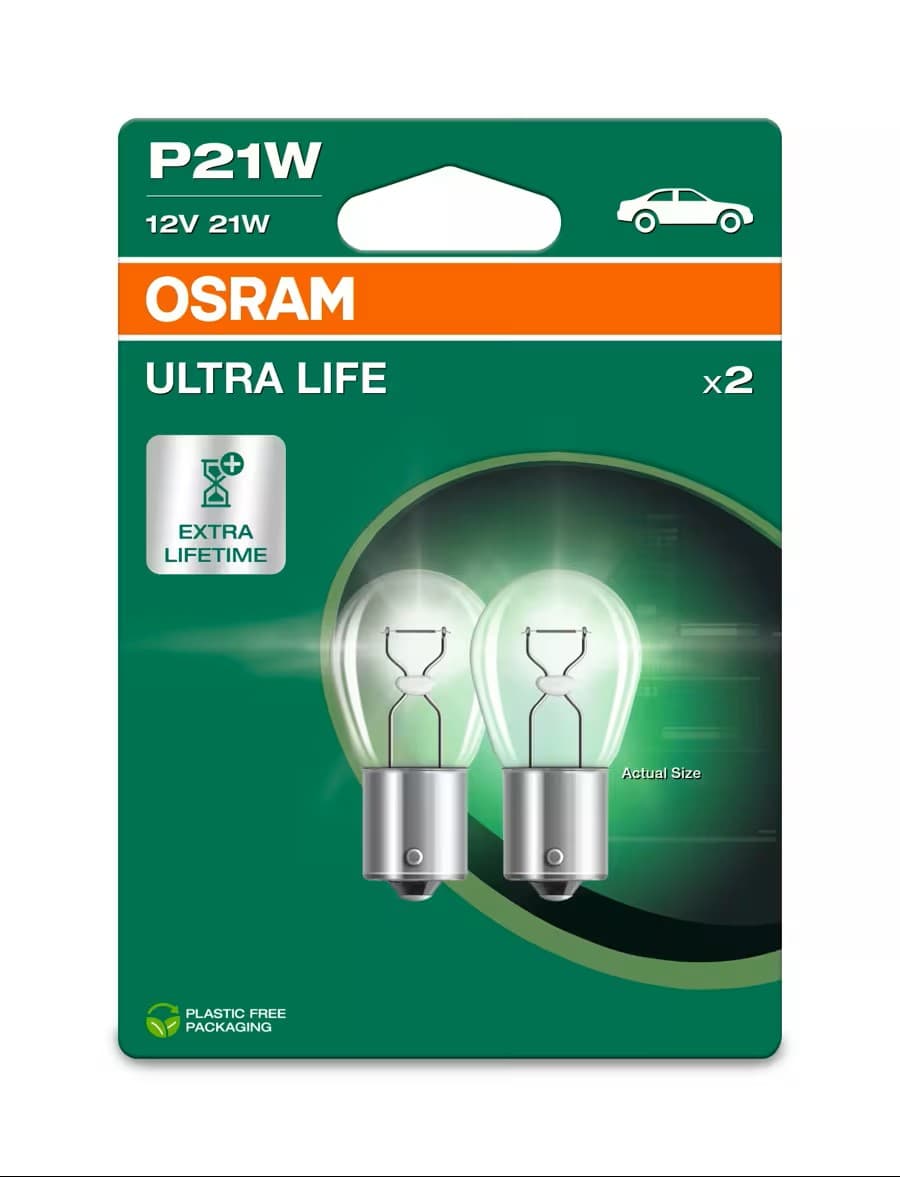 Osram Ultra Life P21W Blister 2