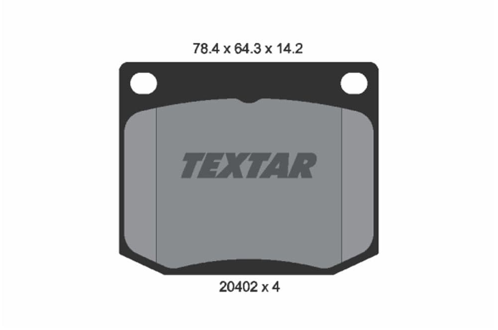 Brake Pad Set, disc brake-1